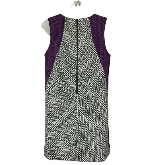 rag & bone Two Toned Printed Wool Blend Oversized Sleeveless Mini Dress Size M - Picture 5 of 7